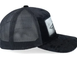 Shark Big Patch Velvet Black Trucker - Calza Pennello
