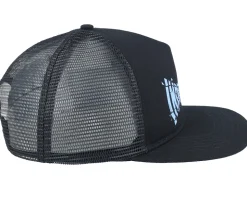 Shattered Span Meshback Cap Black Trucker - Independent