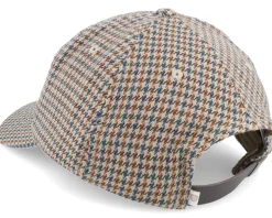 Shelby Mp Sand Houndtooth Dad Cap - Brixton