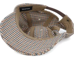 Shelby Mp Sand Houndtooth Dad Cap - Brixton