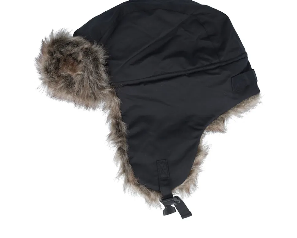 Sherpa Hat Black Trapper - Beechfield