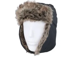 Sherpa Hat Black Trapper - Beechfield