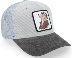Shetland Sheepdog Patch Cord Light Grey Trucker - Iconic