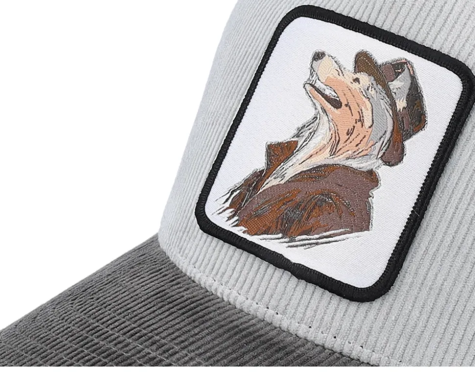 Shetland Sheepdog Patch Cord Light Grey Trucker - Iconic