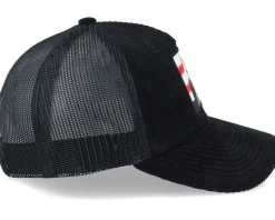 Shiba Inu For President Cord Black Trucker - Iconic