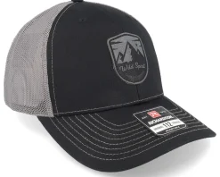 Shield Peak 112 Split Black/Charcoal Trucker - Wild Spirit