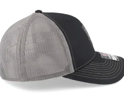 Shield Peak 112 Split Black/Charcoal Trucker - Wild Spirit
