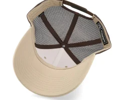 Shield Peak 112 Split Khaki/Coffee Trucker - Wild Spirit