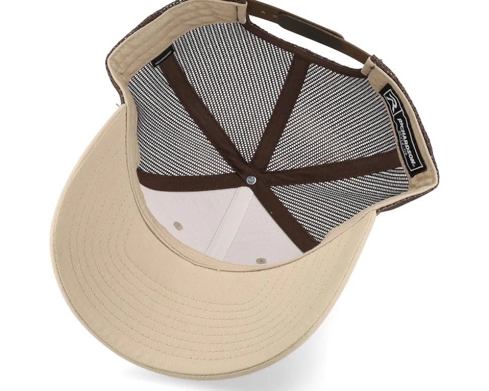 Shield Peak 112 Split Khaki/Coffee Trucker - Wild Spirit