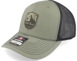 Shield Peak 112 Split Khaki/Coffee Trucker - Wild Spirit