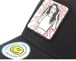 Shine Girl Patch Black Trucker - Lucid Smile