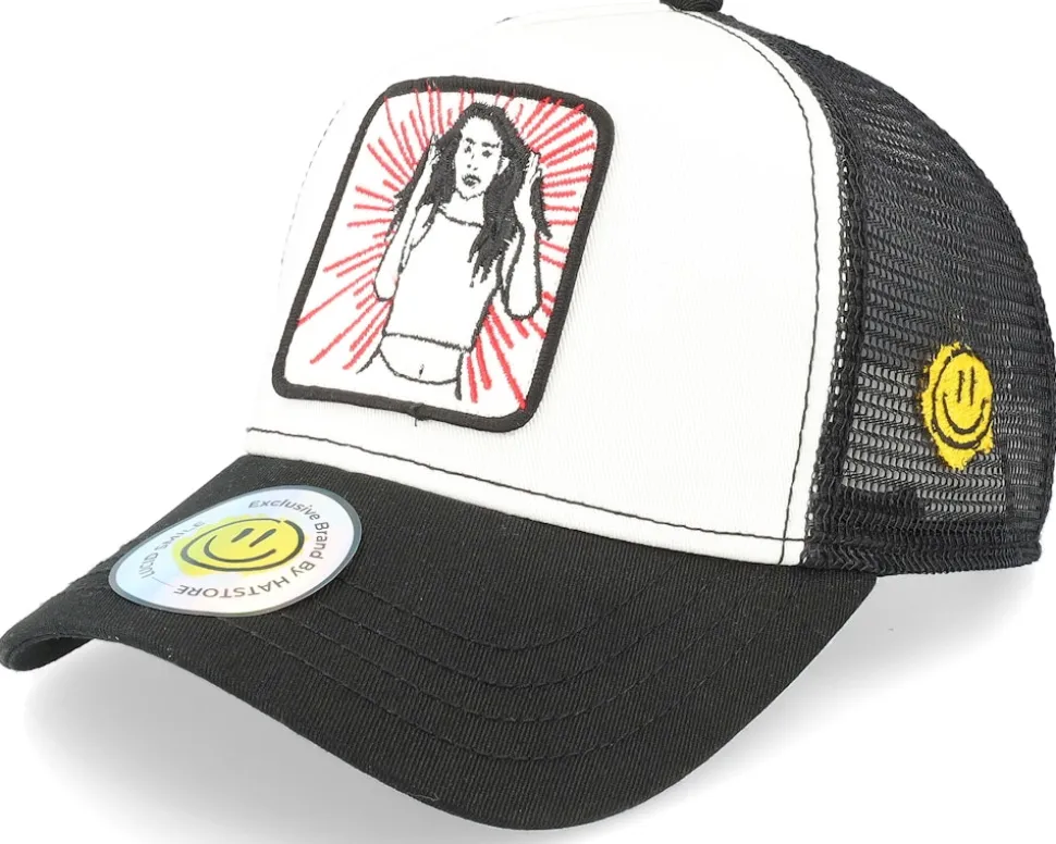Shine Girl Patch Black Trucker - Lucid Smile