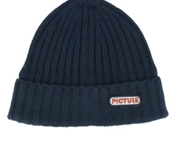 Ship Beanie Dark Blue Cuff - Picture