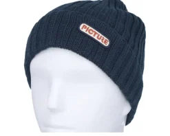 Ship Beanie Dark Blue Cuff - Picture