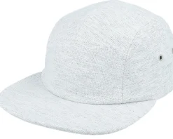 Shoal Soft Cap Light Grey Melange 5-Panel - Upfront