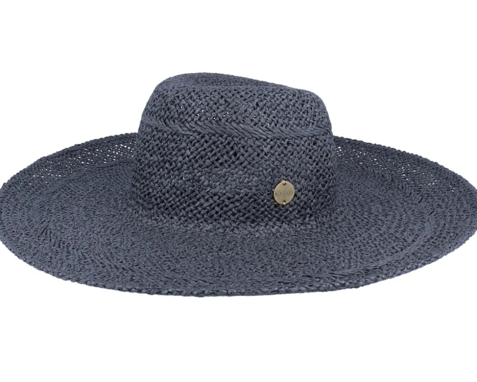 Shore Break Boho Black Straw Sun Hat - Rip Curl