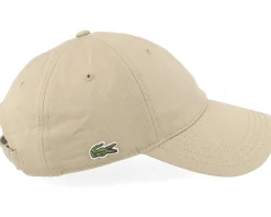 Side Patch Khaki Dad Cap - Lacoste