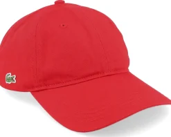 Side Patch Red Dad Cap - Lacoste