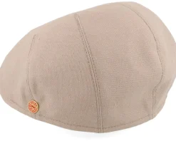 Sidney Como Camel Flat Cap - Mayser