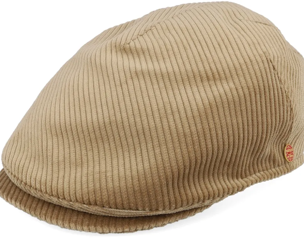 Sidney Corduroy Cashmere Flat Cap - Mayser
