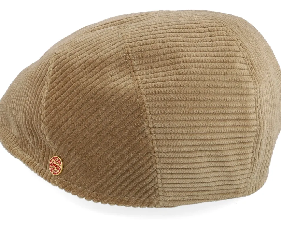 Sidney Corduroy Cashmere Flat Cap - Mayser