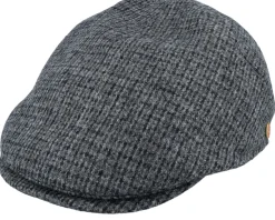 Sidney Plus Amaro Grey Flat Cap - Mayser