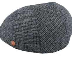 Sidney Plus Amaro Grey Flat Cap - Mayser