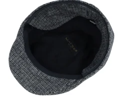 Sidney Plus Amaro Grey Flat Cap - Mayser
