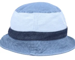 Signature Block Denim Hat Blue Bucket - Karl Kani