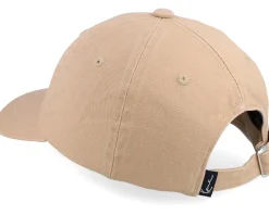 Signature Cap Washed Light Beige Dad Cap - Karl Kani