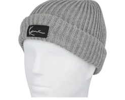 Signature Fisherman Grey Melange Cuff - Karl Kani