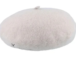 Signature Light Sand Beret - Karl Kani