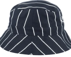 Signature Pinstripe Hat Black/White Bucket - Karl Kani