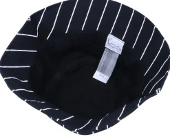 Signature Pinstripe Hat Black/White Bucket - Karl Kani