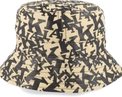 Signature Retro Logo Hat Sand/Black Bucket - Karl Kani