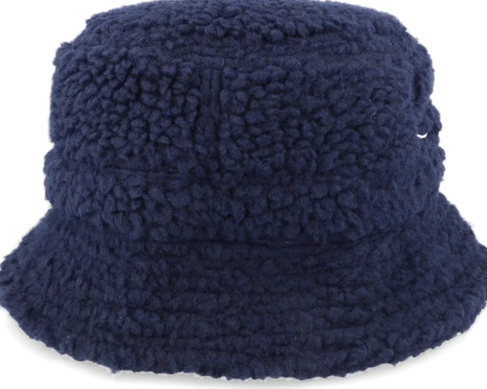 Signature Teddy Hat Navy Bucket - Karl Kani
