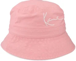 Signature Washed Zip Hat Rose Bucket - Karl Kani