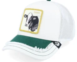 Silky Cow Silky Roots White A-Frame Trucker - Goorin Bros.