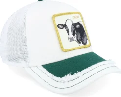 Silky Cow Silky Roots White A-Frame Trucker - Goorin Bros.