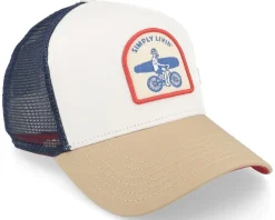 Simply Livin White Trucker - Coastal