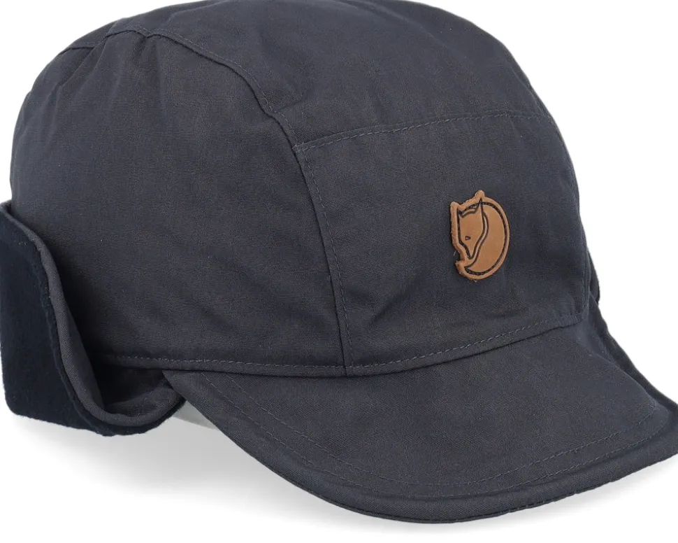 Singi Field Cap Dark Grey Ear Flap - Fjällräven