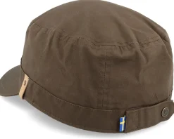 Singi Trekking Cap Dark Olive 5-Panel - Fjällräven