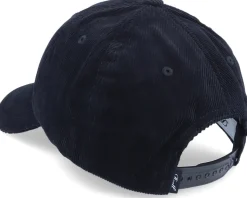 Single Script Cap Black Cord Dad Cap - Reell