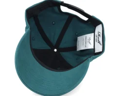 Single Script Cap Blue Steel Dad Cap - Reell