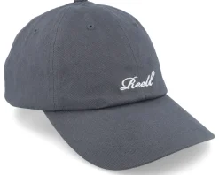 Single Script Dark Grey Dad Cap - Reell