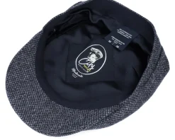 Sixpence Black Flat Cap - City Sport