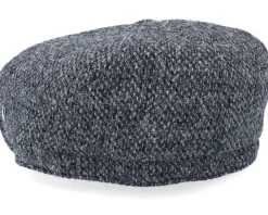 Sixpence Black Flat Cap - City Sport
