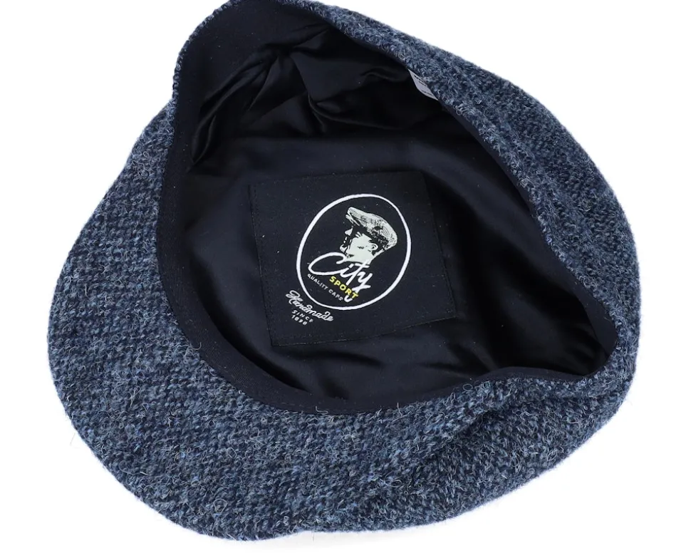 Sixpence Blue Flat Cap - City Sport