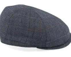 Sixpence Navy Flat Cap - City Sport