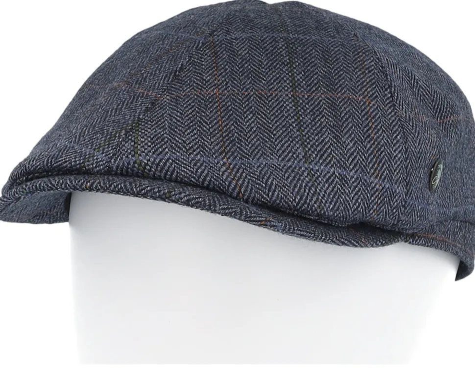 Sixpence Navy Flat Cap - City Sport